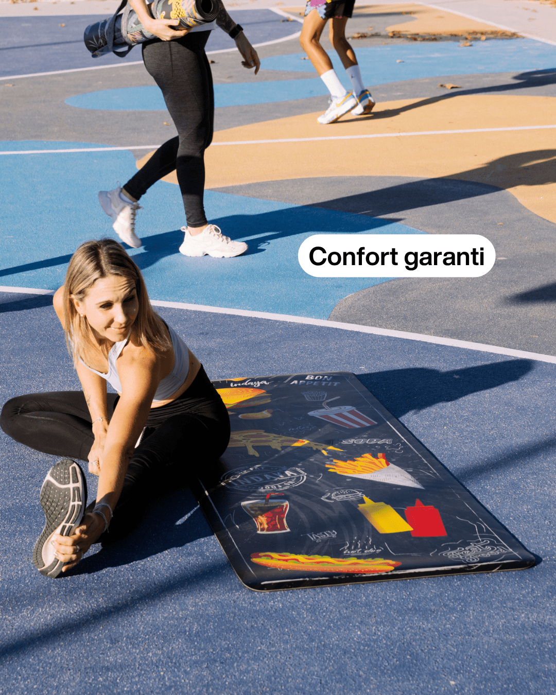 Tapis de yoga Jungle – antidérapant et confortable – Indaya