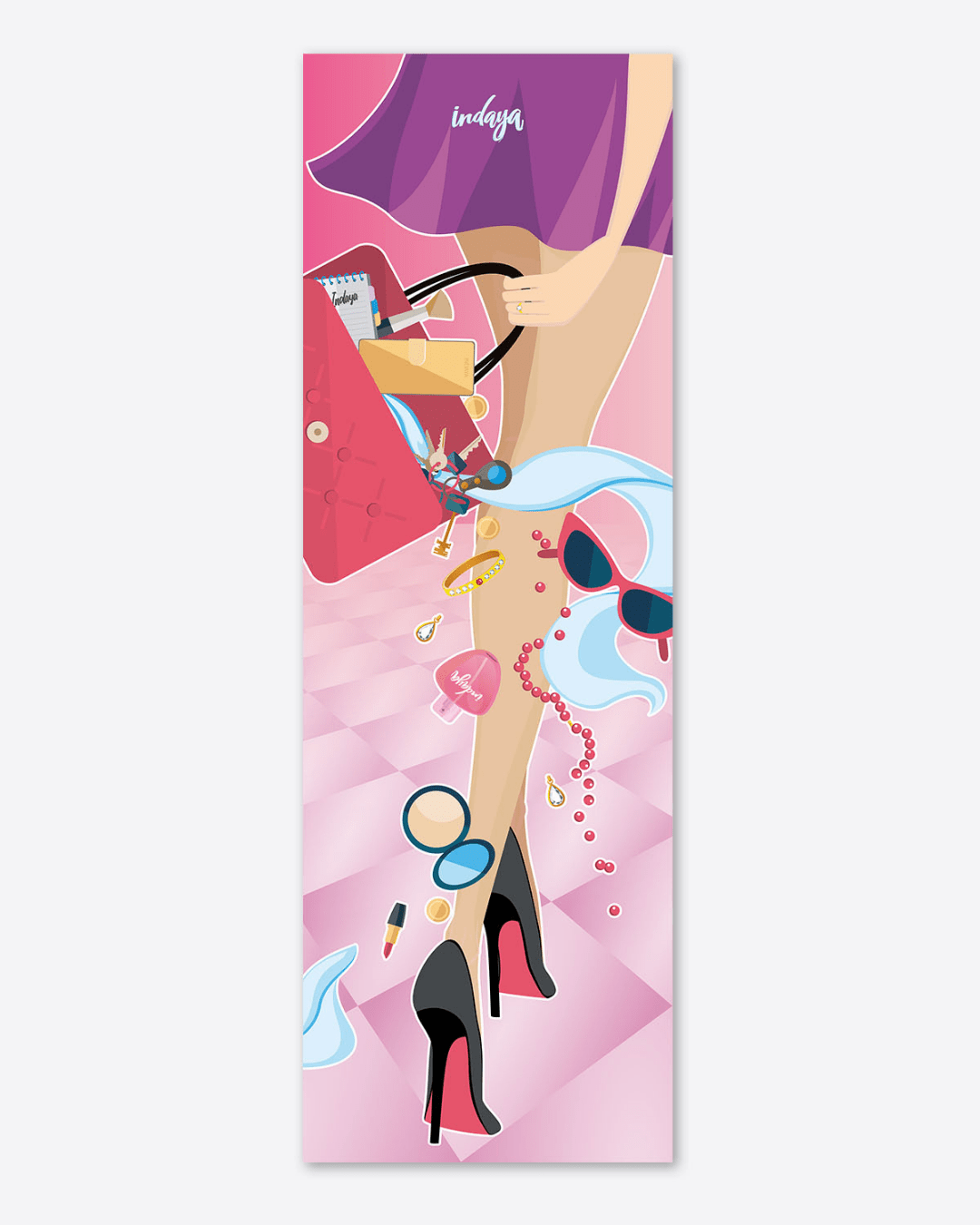 Tapis de yoga Jungle – antidérapant et confortable – Indaya