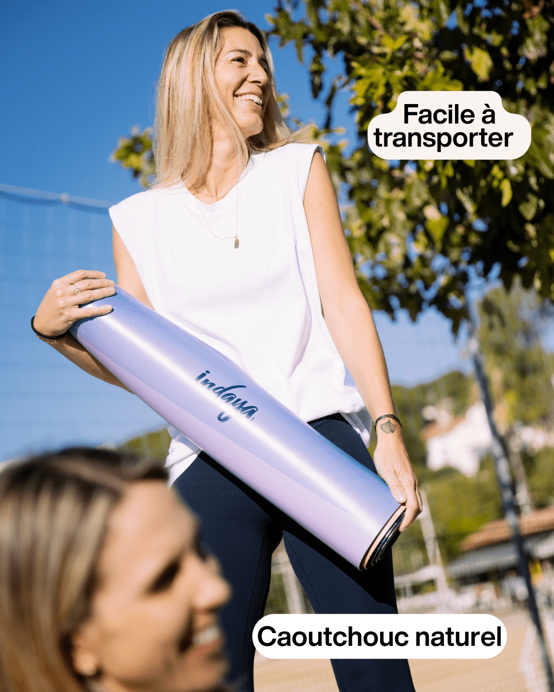 Tapis de yoga Jungle – antidérapant et confortable – Indaya