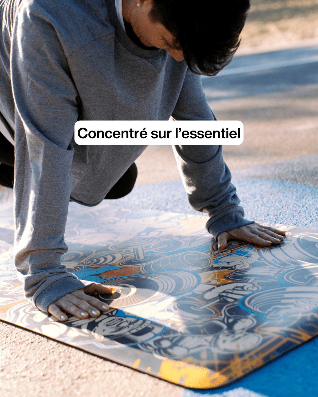 Tapis de yoga Jungle – antidérapant et confortable – Indaya